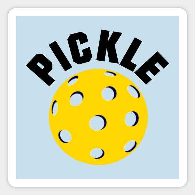 Simply Pickleball Magnet by numpdog